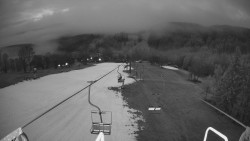 Lanovka - pohled dolů