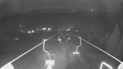 Lanovka - pohled dolů