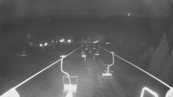 Lanovka - pohled dolů