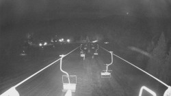 Lanovka - pohled dolů