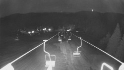 Lanovka - pohled dolů