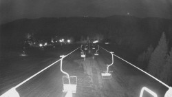 Lanovka - pohled dolů