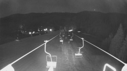 Lanovka - pohled dolů