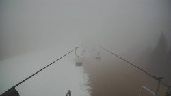 Lanovka - pohled dolů