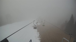 Lanovka - pohled dolů