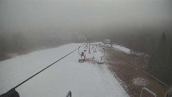 Lanovka - pohled dolů