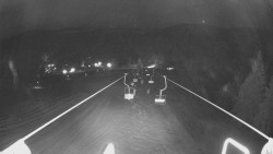 Lanovka - pohled dolů