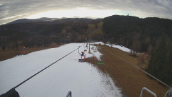 Lanovka - pohled dolů