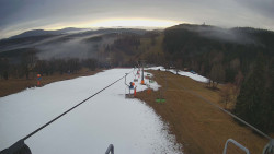 Lanovka - pohled dolů