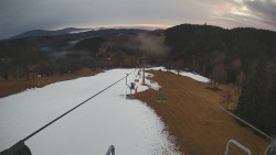 Lanovka - pohled dolů