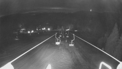 Lanovka - pohled dolů