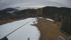 Lanovka - pohled dolů