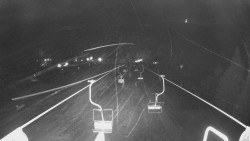 Lanovka - pohled dolů