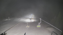 Lanovka - pohled dolů