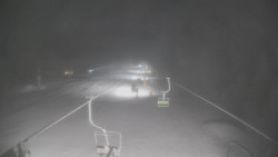 Lanovka - pohled dolů