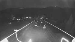 Lanovka - pohled dolů