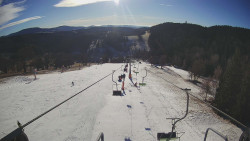 Lanovka - pohled dolů