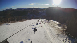 Lanovka - pohled dolů