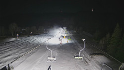 Lanovka - pohled dolů