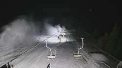 Lanovka - pohled dolů