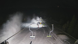 Lanovka - pohled dolů