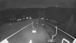 Lanovka - pohled dolů