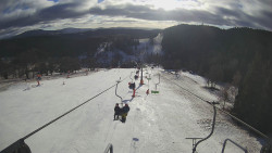 Lanovka - pohled dolů