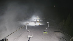 Lanovka - pohled dolů