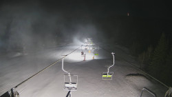 Lanovka - pohled dolů