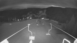 Lanovka - pohled dolů