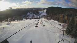 Lanovka - pohled dolů