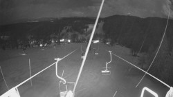 Lanovka - pohled dolů