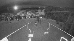 Lanovka - pohled dolů