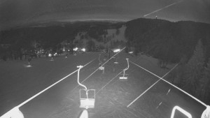 Snow park Paprsek - Lanovka - pohled dolů - 2.1.2026 v 00:00