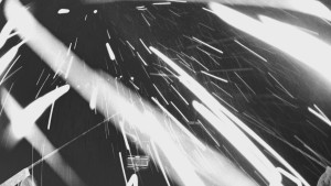 Snow park Paprsek - Lanovka - pohled dolů - 2.1.2026 v 02:00