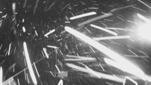 Snow park Paprsek - Lanovka - pohled dolů - 2.1.2026 v 03:00