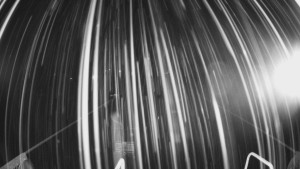 Snow park Paprsek - Lanovka - pohled dolů - 2.1.2026 v 04:00