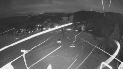 Lanovka - pohled dolů