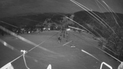 Lanovka - pohled dolů