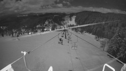 Lanovka - pohled dolů