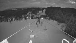 Lanovka - pohled dolů