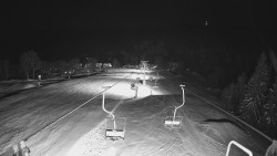 Lanovka - pohled dolů