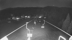 Lanovka - pohled dolů