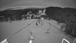 Lanovka - pohled dolů