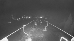 Lanovka - pohled dolů