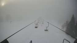 Lanovka - pohled dolů