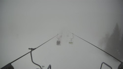 Lanovka - pohled dolů