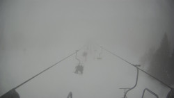 Lanovka - pohled dolů