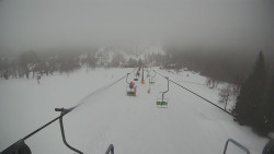 Lanovka - pohled dolů