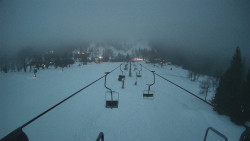 Lanovka - pohled dolů